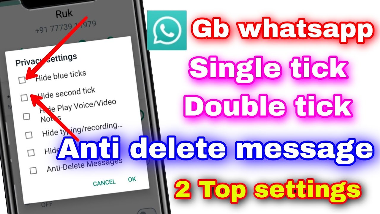 Single Tick Double Tick Show Anti Delete Message single-tick-double-tick-show-anti-delete-message