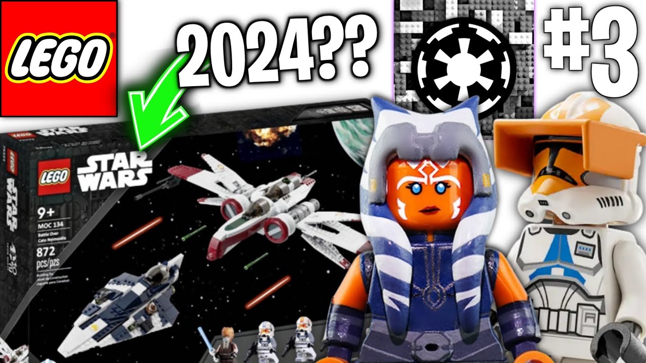 Tre LEGO Star Wars set per il 2024 ufficialmente confermati