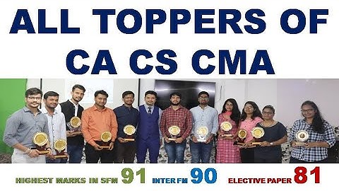 All toppers of CA CS CMA of Aaditya Jain Sir in One Place | Interview of All India Toppers CA CS CMA