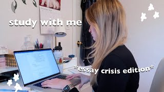 law school finals study with me 📝❄️ vlogmas day 3 by Gabrielle Noelle 606 views 5 months ago 13 minutes