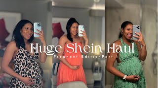 Huge $300 Shein Summer Try On Haul 2023 | Maternity Edition | 7 Months Pregnant | Part 1