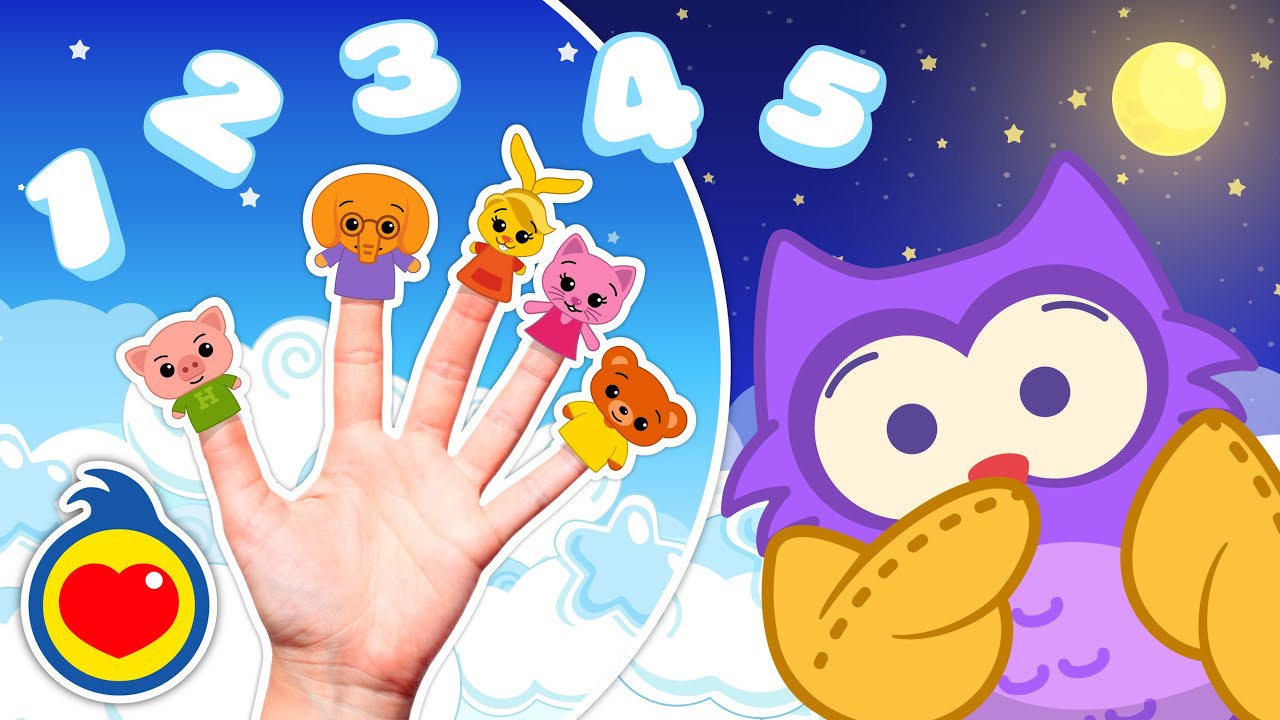The Numbers Finger Family Song + More Bedtime Songs ♫ Plim Plim - The Kindness Hero