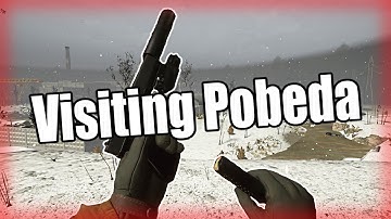 Scavenger: A Visit To Pobeda Factory | Into The Radius VR With Mods