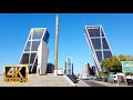 WALK (4K) PLAZA DE CASTILLA - MADRID - ESPAÑA 🇪🇸