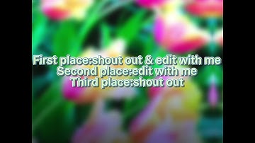 Hosting a edit comp! #compforSunxshines rules in desc