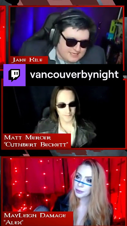 Matt Mercer - Another Sigh on #Twitch #vampirethemasquerade #vtm #v5 #mattmercer #criticalrole #wod