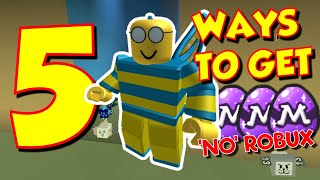 5 WAYS TO GET A FREE MYTHIC BEE EGG IN BEE SWARM SIMULATOR (NO ROBUX)