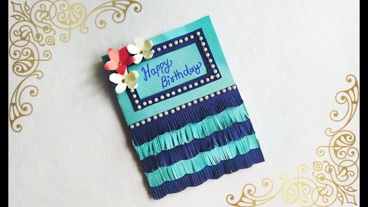 DIY | How to make Special Birthday Card For Best Friend | DIY Gift Idea ...