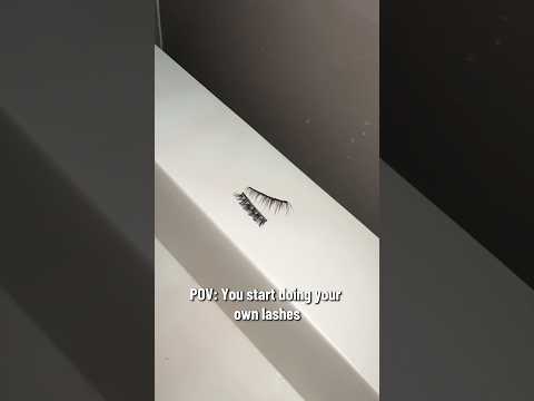 Beautiful Set Of Lashes Innit Haha Viralmemes Fakelashes Makeupshorts