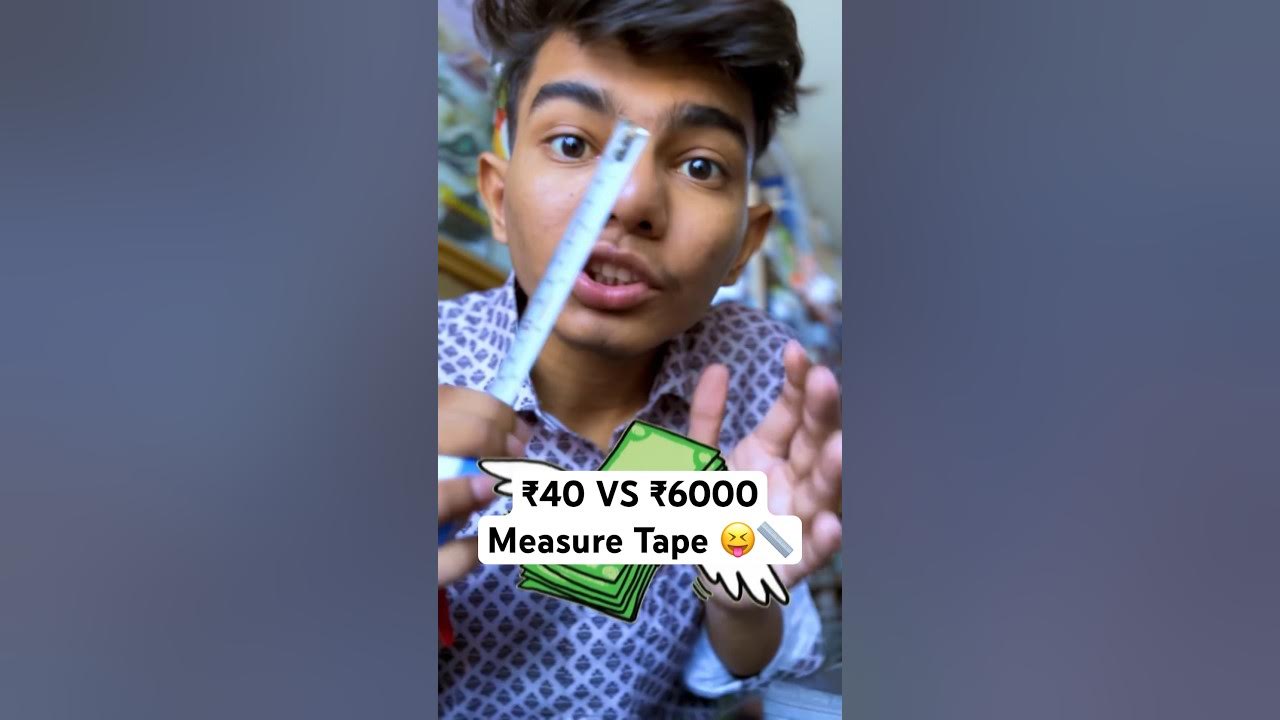 40-vs-6000-measure-tape-shorts-youtubeshorts-youtube