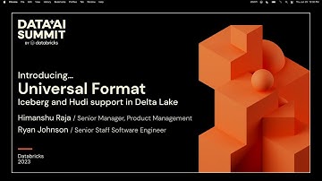 Introducing Universal Format: Iceberg and Hudi Support in Delta Lake