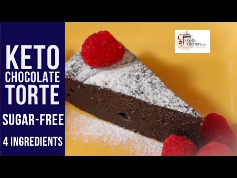 Keto Chocolate Torte #SugarFree #LowCarbdessert #ketodessert #ketocake #weightloss #ketodiet