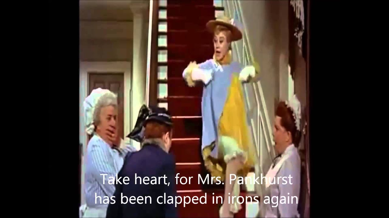 Sister Suffragette - Mary Poppins 1964 (subtitles English) - YouTube