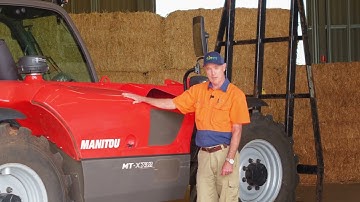 Manitou Telehandler MLT-X 732 - Customer Testimonial from Feed Central