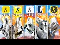 Evolution of Pistols in Counter-Strike Games