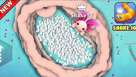 Snake.Io - Hacker Giant Snake Vs Pro Giant Snake! Epic Snakeio Gameplay