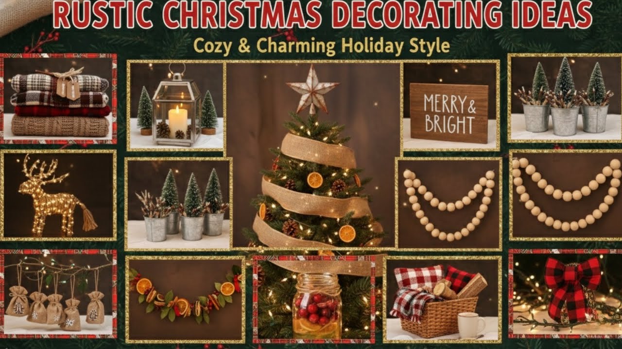 Rustic Christmas Decorating Ideas for a Cozy Farmhouse Holiday