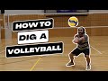 How to dig a volleyball