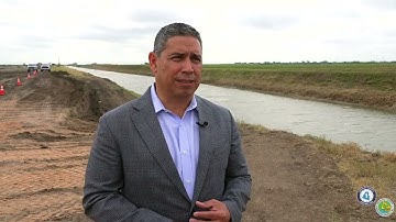 Precinct 1 groundbreaking on Main Floodwater Channel Expansion Project