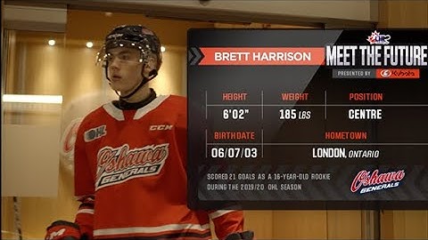 Get to Know - Brett Harrison - NHL Draft