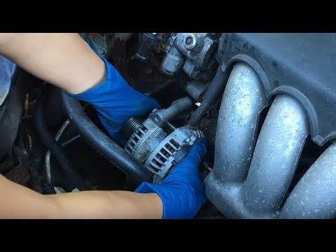 How To Remove & Install Alternator 2003-2007 Honda Accord | DIY Auto Repair By Young Mechanic Aiman