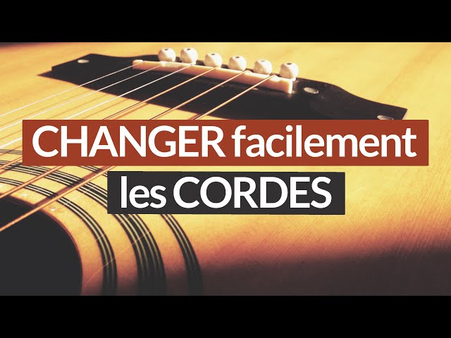 Corde de guitare acoustique 1 jeu de 4 cordes de guitare avec