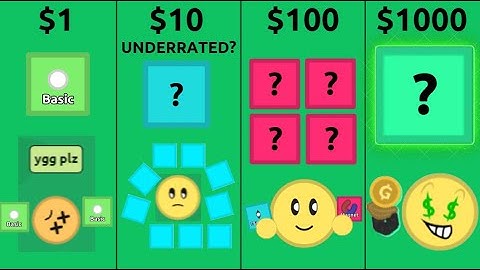 $1 VS $10 VS $100 VS $1000 BUILD | Florr.io