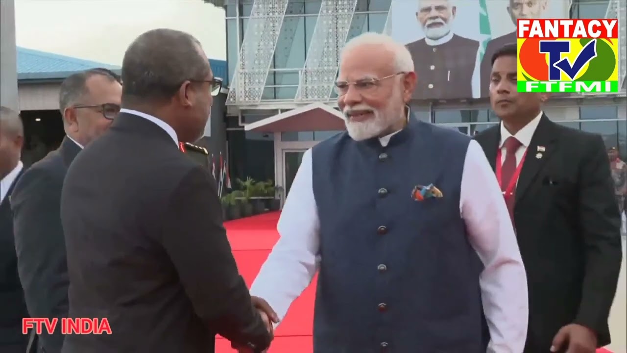 PM Modi emplanes for Thoothukudi, Tamil Nadu, after concluding his visit to the Maldives