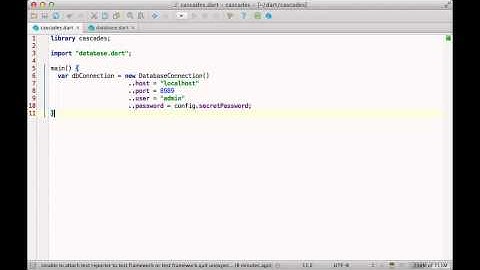 Dart Screencasts. Episode 13: Method Cascades