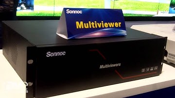 InfoComm 2015: Sonnoc Details DVI Matrix and Multiviewer for 2*4 Video Wall