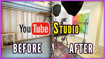 Construction Complete! Furniture and Decor Timelapse - My Dream YouTuber Studio Build! | Pt 7