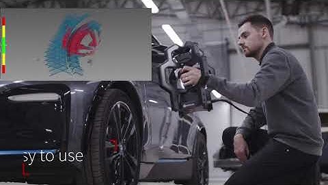 Trackscan | 3D Portable Scanning | 3D Scanning Demonstration | 3D Data | Automated 3D Scanning