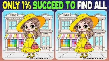 Find 3 Differences in 90 Seconds : Prove Your IQ | Spot The Difference!