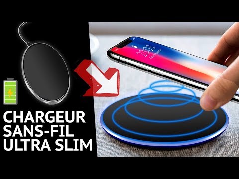 CHARGEUR SANS-FIL ULTRA SLIM pour iPHONE X et SAMSUNG S9 | UBEGOOD