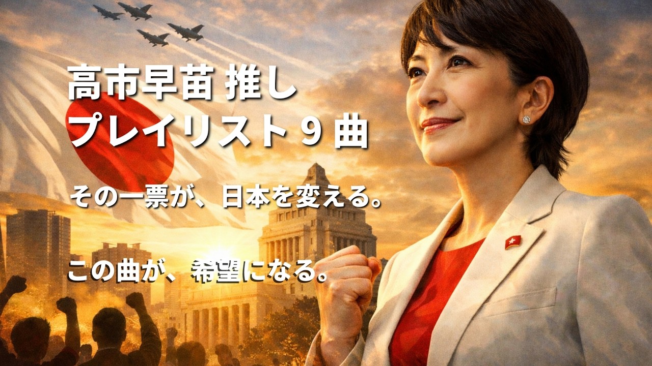 高市早苗 応援ソング2026｜未来を信じて響け！魂のメッセージソング