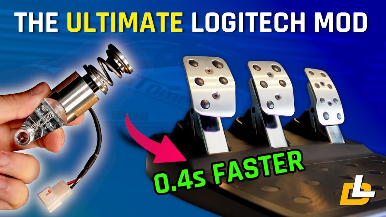 BRAKE PEDAL MOD – [Logitech G25, G27, G29, G920] (PC, PS3, PS4