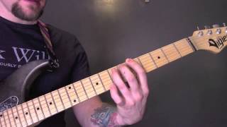 Watain  Outlaw Guitar Tutorial