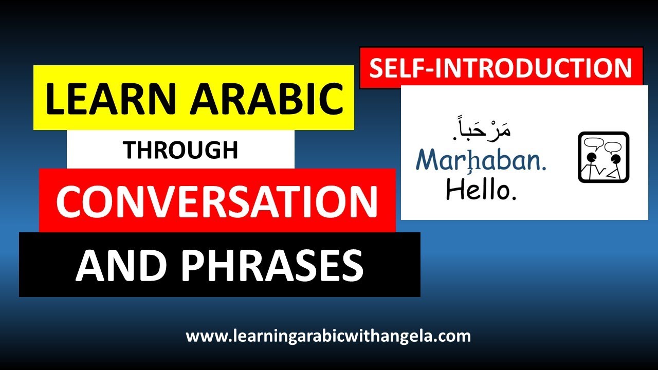 Greeting And Self Introduction In Arabic