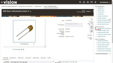 Product Management | Use the Product Information Management Work Area