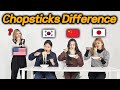 Can American guess ASIAN nationality by their Chopsticks? [China Japan, Korea Chopsticks difference]