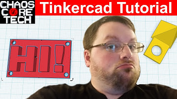 How to Make Models for 3D Printing - Tinkercad Beginner
