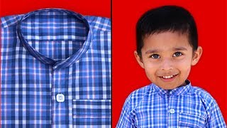 Ban ( Sherwani collar) for Gent/Ladies kurta and Shirts cutting and Stitching ll Easy Trick screenshot 5