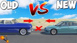 Раньше Было Лучше? БЕЗОПАСНОСТЬ Старых и Новых МАШИН - BeamNg Drive