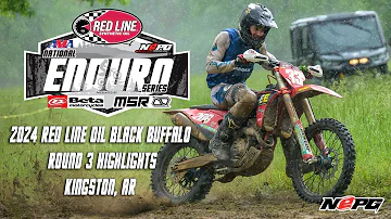 2024 Red line Oil Black Buffalo National Enduro // Round 3 Highlights // Kingston, AR  NEPG