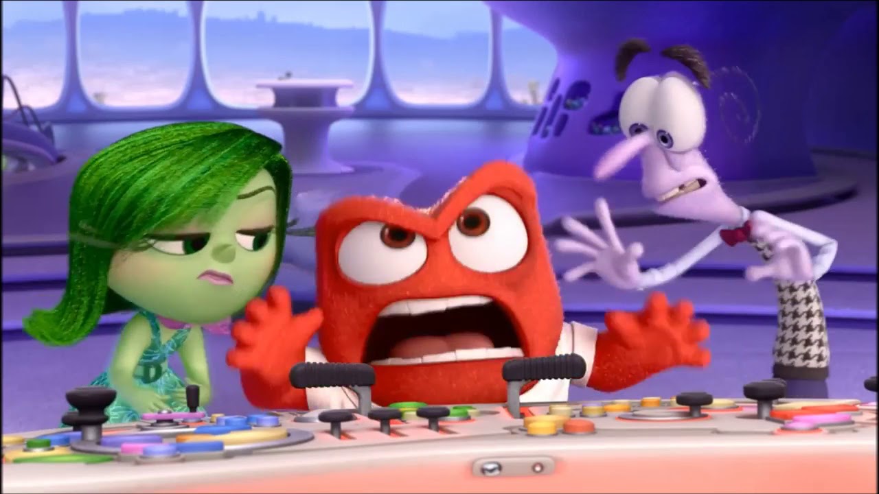 Inside Out Anger scenes - YouTube