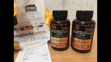 THẢI ĐỘC GAN HÀM LƯỢNG CAO CHIẾT XUẤT TỪ CÂY KẾ SỮA GO Healthy Milk Thistle 50000mg 1-A-Day 60 viên
