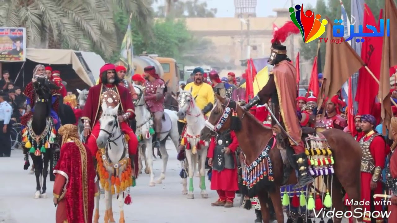 العباس يقتحم المشرعة ويجلب الماء/الحيرة