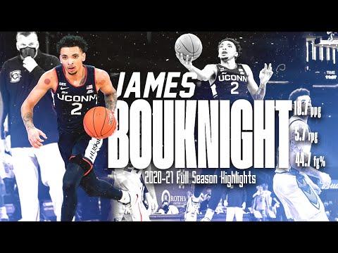 James Bouknight UConn 2020-21 Season Highlights | 18.7 PPG 5.7 RPG 44.7 FG%, Pure Scorer! #Hornets