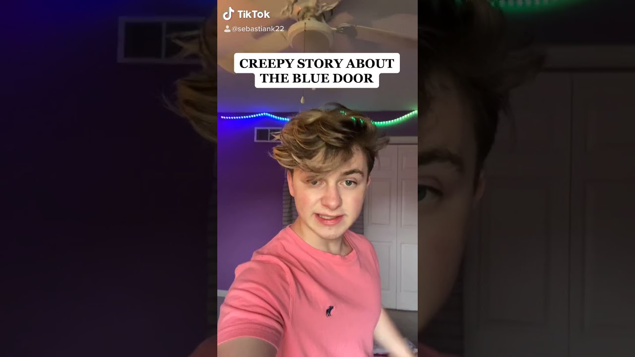 Creepy Story About The Blue Door Sebastiank22 Scary TikTok Stories Shorts