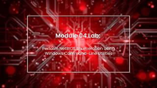 CEH v13 Module 04 - Lab 1 - Task 1 | NetBIOS Enumeration Using Windows Command-Line Utilities
